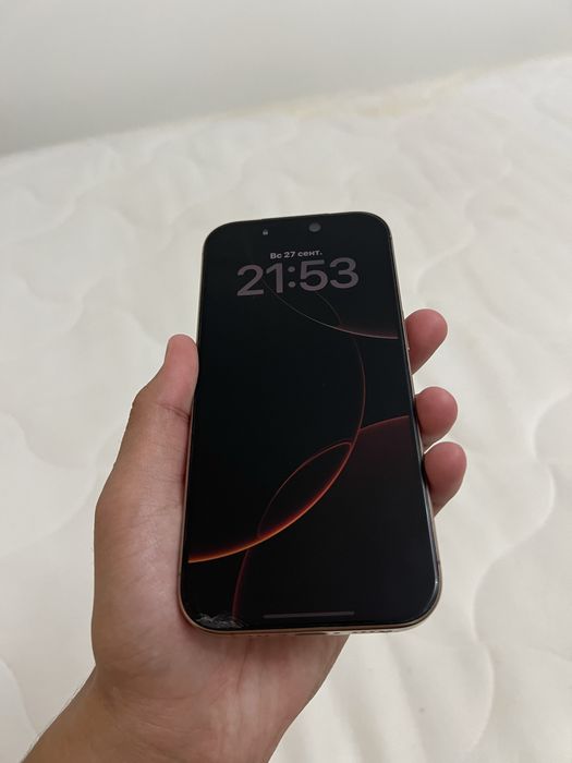IPhone 16 pro.