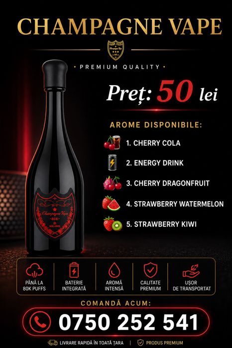 Vape Champagne 30k puffs Nou