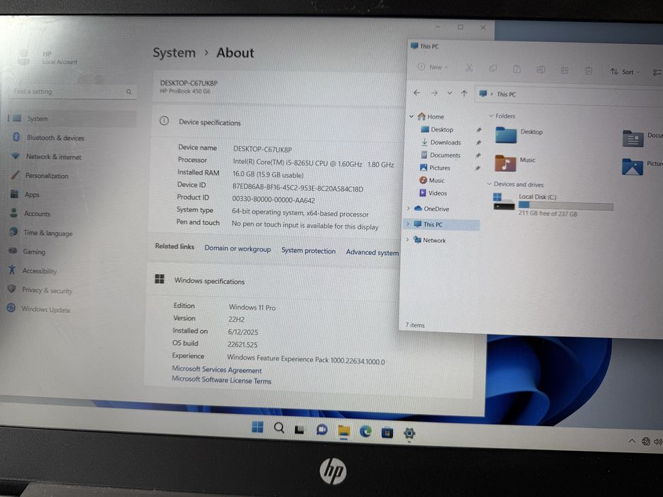 HP Probook 450 G6