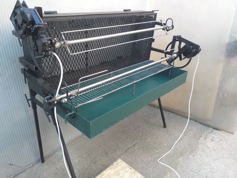 Rotisor electric combinat