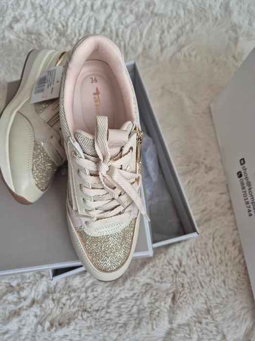 Чисто нови дамски обувки Tamaris номер 36