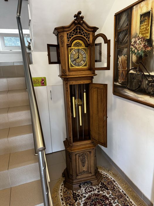 Ceas Pendul//Podea//HERMLE//Westminster//SCULPTURA DEOSEBITA