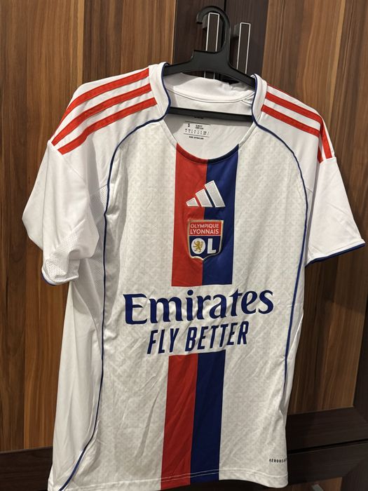 Tricou  fotbal Olympique Lyon Home 23/24 - NOU cu etichetă - S