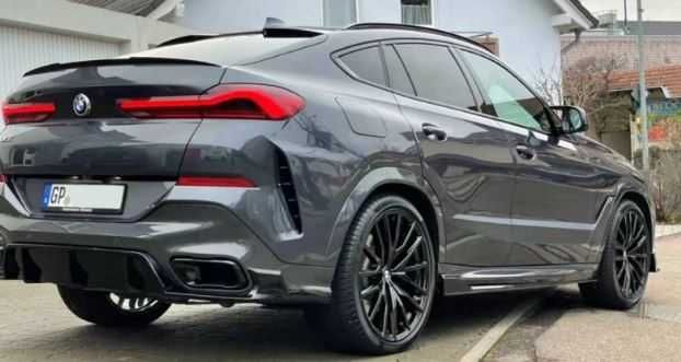 Aero Body Kit Dedicat BMW X6 G06 Negru Lucios