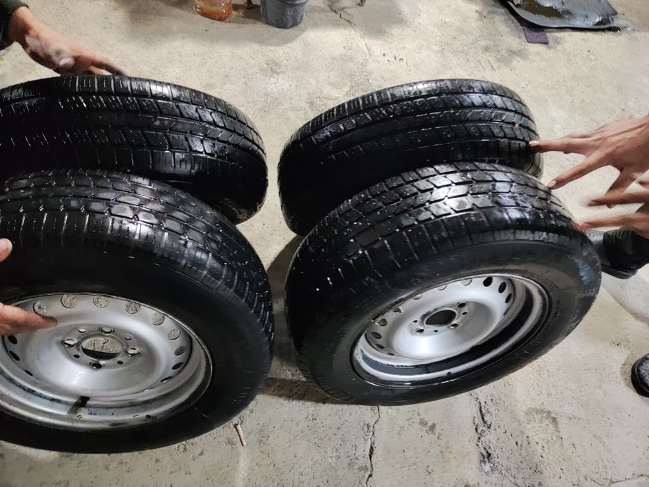 185 175 Жигули балоны с дисками коканд Qoʻqon diska balon komplekt