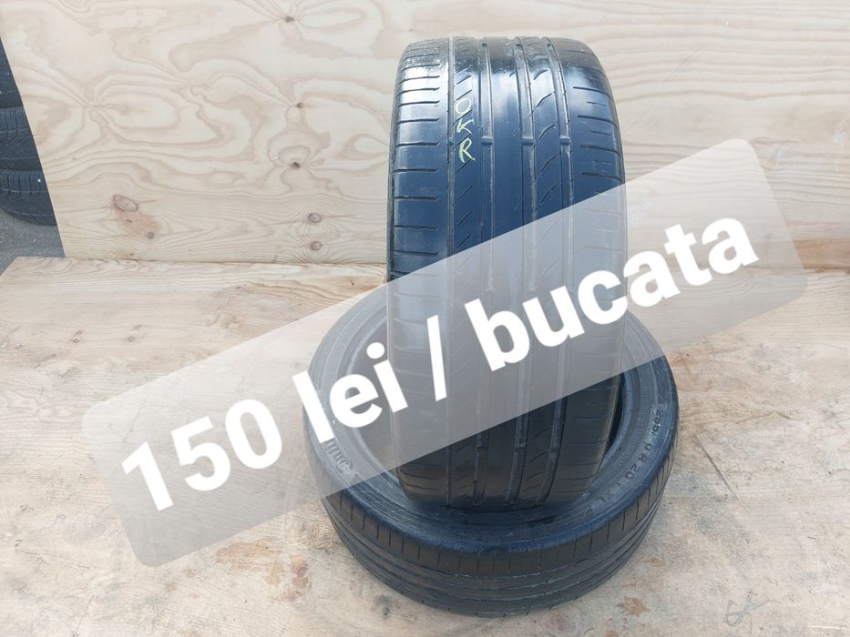 150 lei bucata! Doua anvelope de vara 255 40 r20 Continental ContiSportContact 5 dot 2022