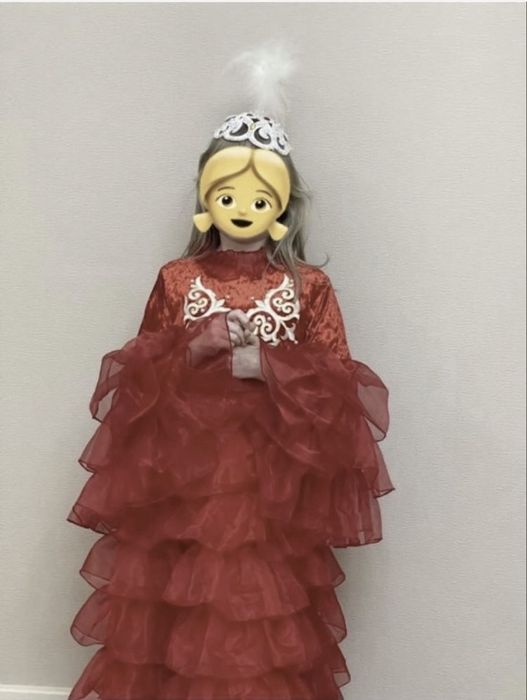 Платье казахский национальный костюм