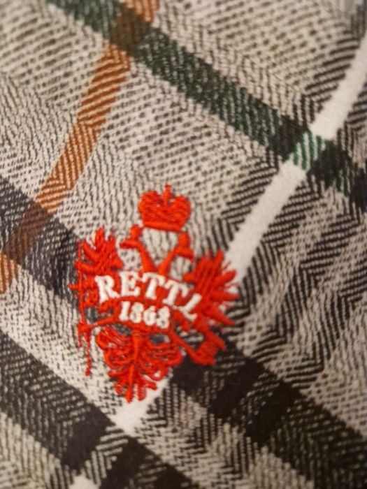 Esarfa triunghiulara Rettl Jersey Housecheck
Dreiecktuch