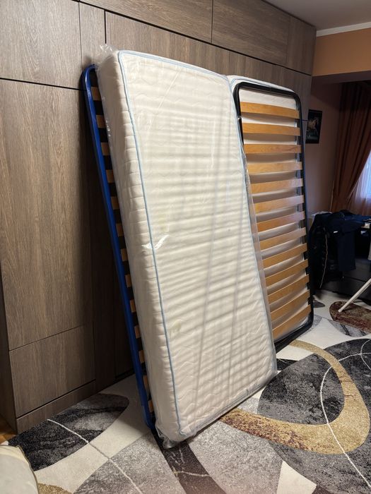 Матрак с подматрачна рамка 90/200см - 2 броя