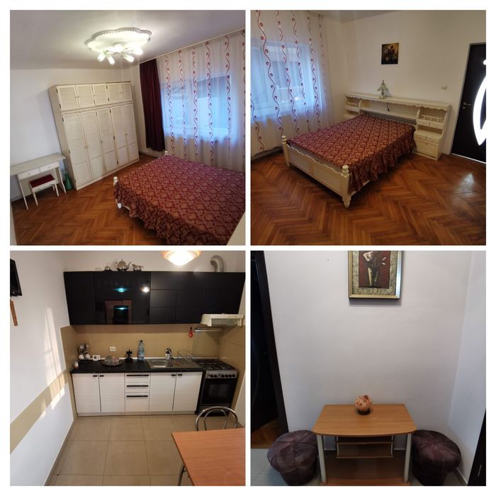 Inchiriez casa mobilata la curte 3 dormitoare 88mp + parcare curte