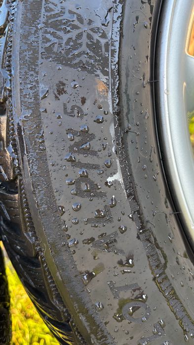 Cauciucuri de iarna Michelin Alpine5 - 235/55 R17 + jante BMW