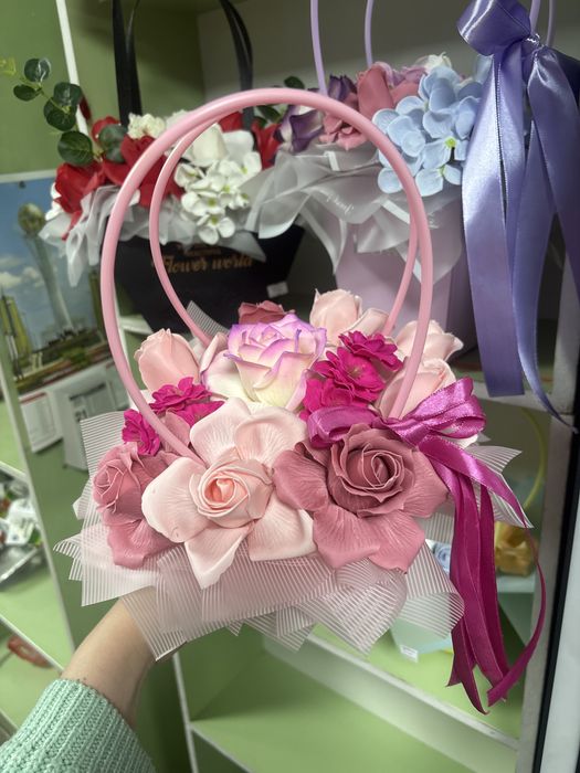 Мыльные букеты в наличии