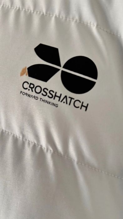 Geacă bărbătească cu glugă, matlasată – Crosshatch