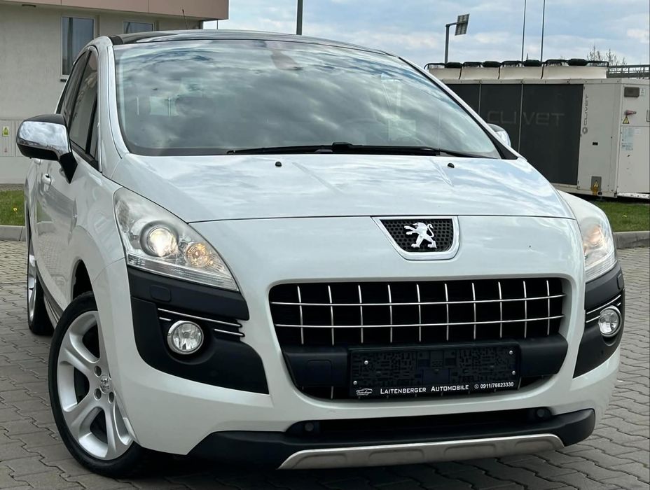 Peugeot 3008 2011 Model Feline 1.6 Benzină Euro 5 Alb Perlat