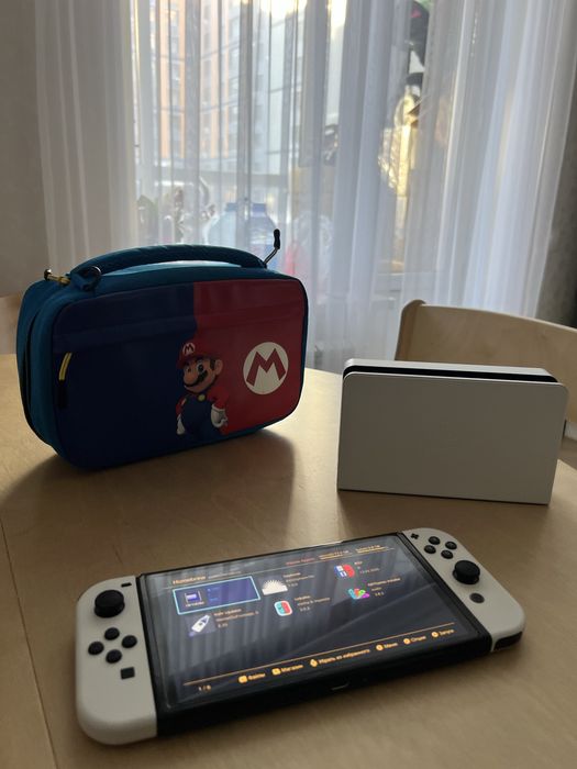 Прошитый Nintendo Switch Oled 256GB