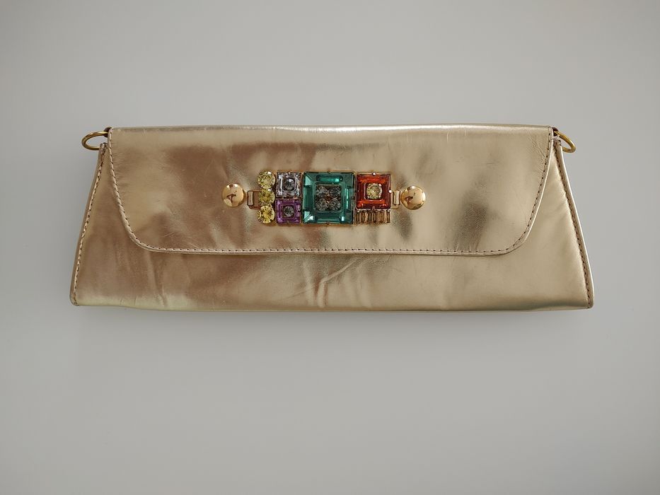 Дамски клъч с камъни