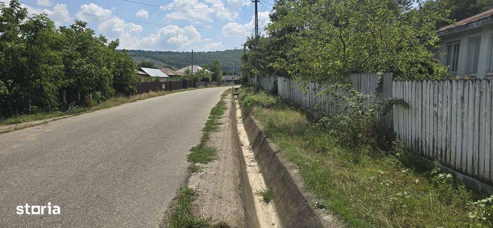 Teren cu casa bătrânească Horlești