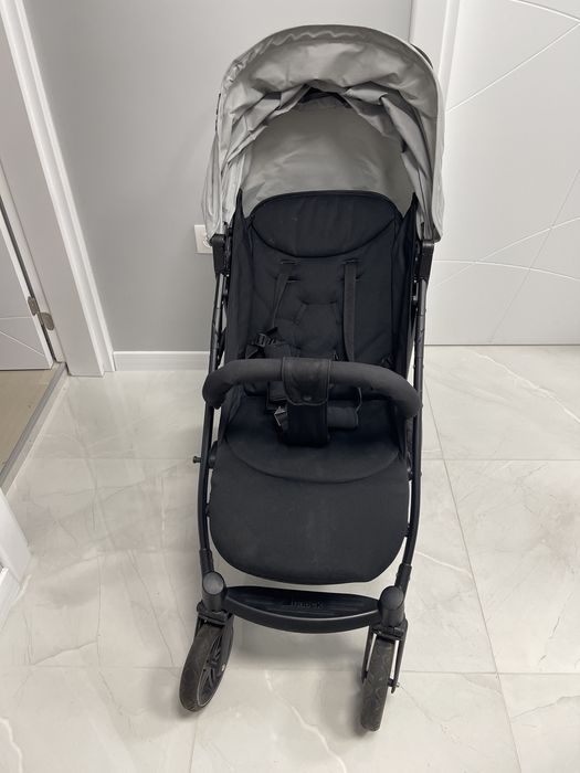 Hauck - Лятна бебешка количка до 25кг Rapid 4R Plus, сива + аксесоари