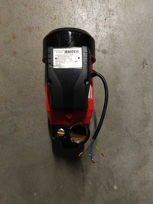 Хидрофор мини 550W 1" 45L/min 58m RD-WP550 / Помпа водна 500W 1" max 40L/min RD-WP60