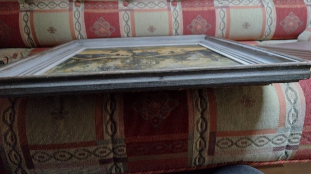 Стара и красива картина с маслени бои