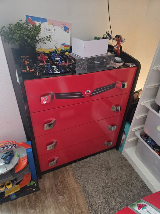 Детски оригинални мебели Cilek гардероб,легло и шкаф