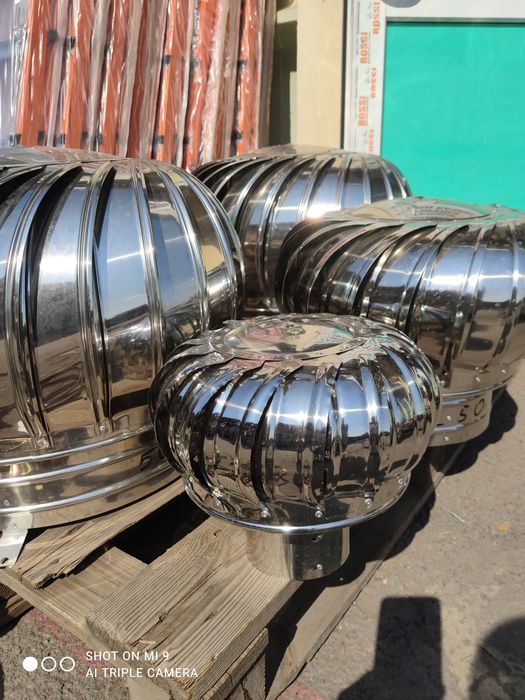 Турбодефлектор из нержавейки.