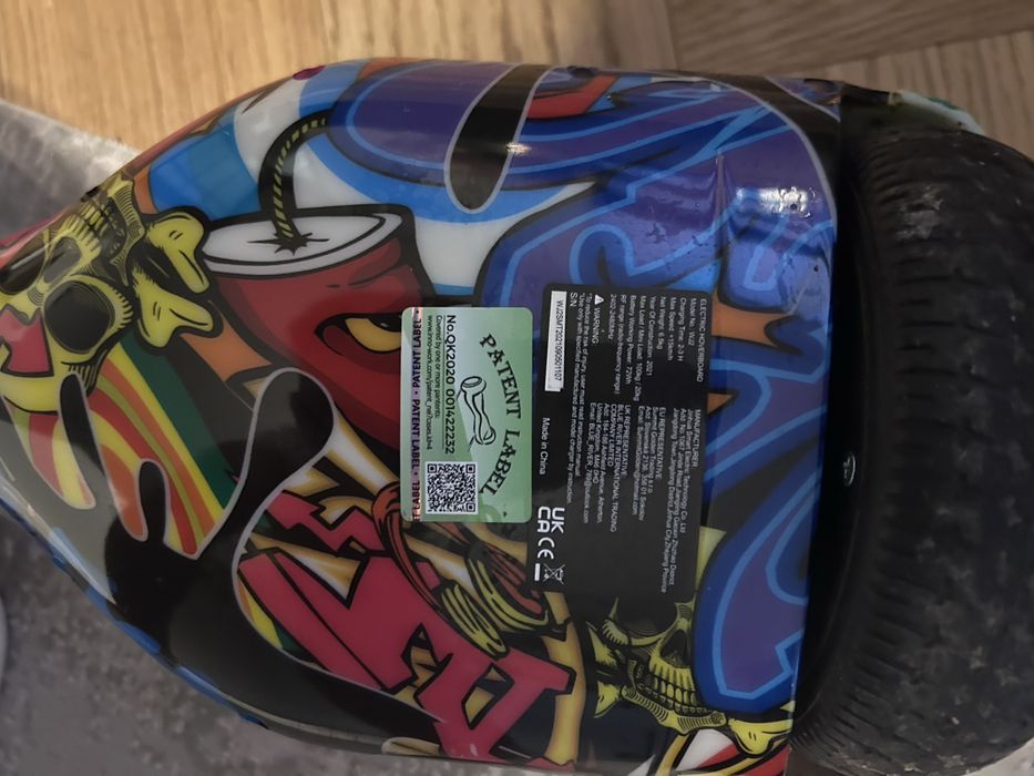 hoverboard model graffiti