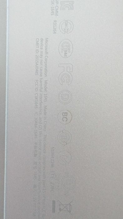 Tablet PC 10.8"  Microsoft Surface 3