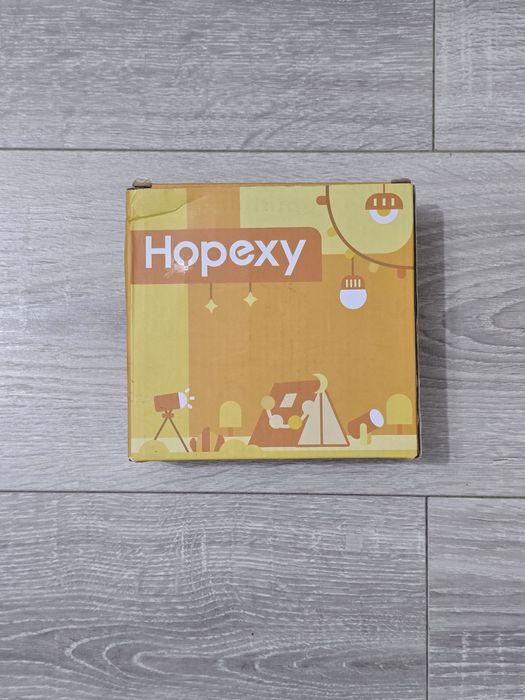 Instalație LED pentru camping Hopexy 20 m – 4 în 1, 3600 mAh, USB, IP44