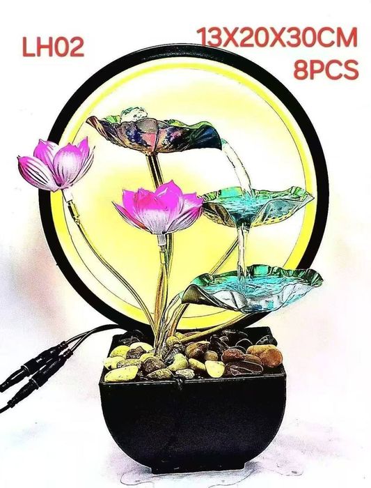 Фонтан декоративный настольный комнатный