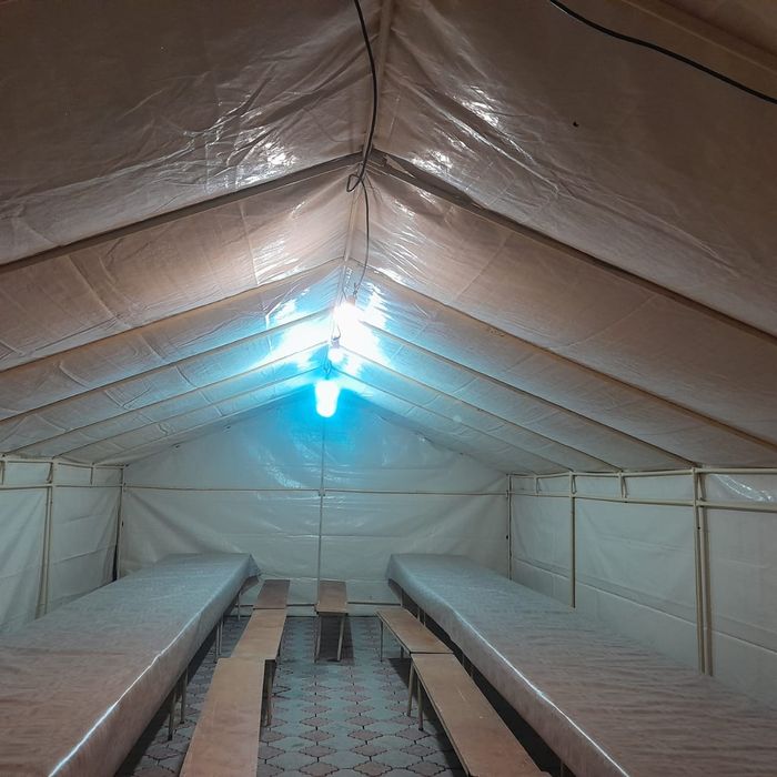 Аренда палатка.  Прокат казан ошақ, посуда, пушка, столы и скамейки