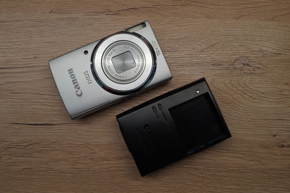 Aparat foto Canon Ixus 155 Gray 20Mp ITP powershot Card data ora