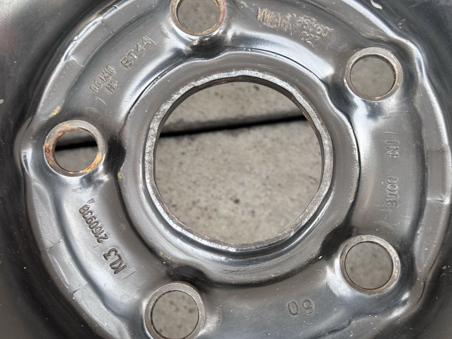 4бр железни VW Skoda Seat 16цола
