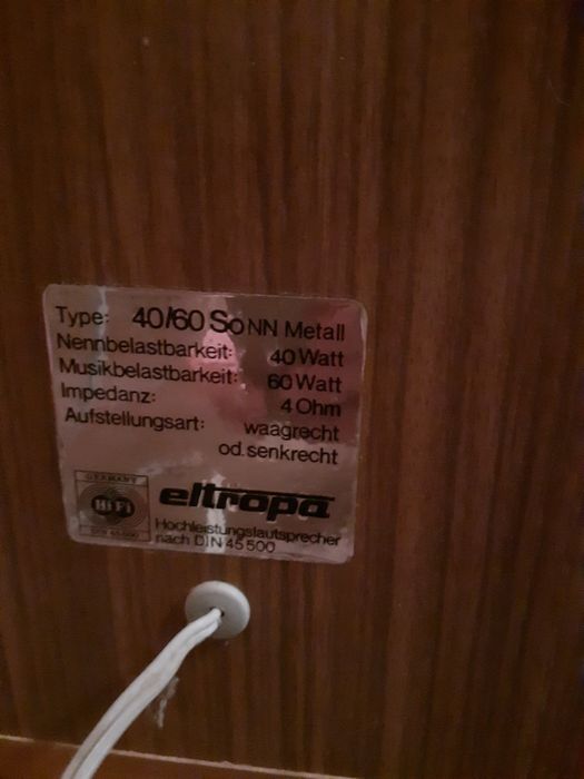 Pick up Telefunken 4040 cu boxe Eltropa