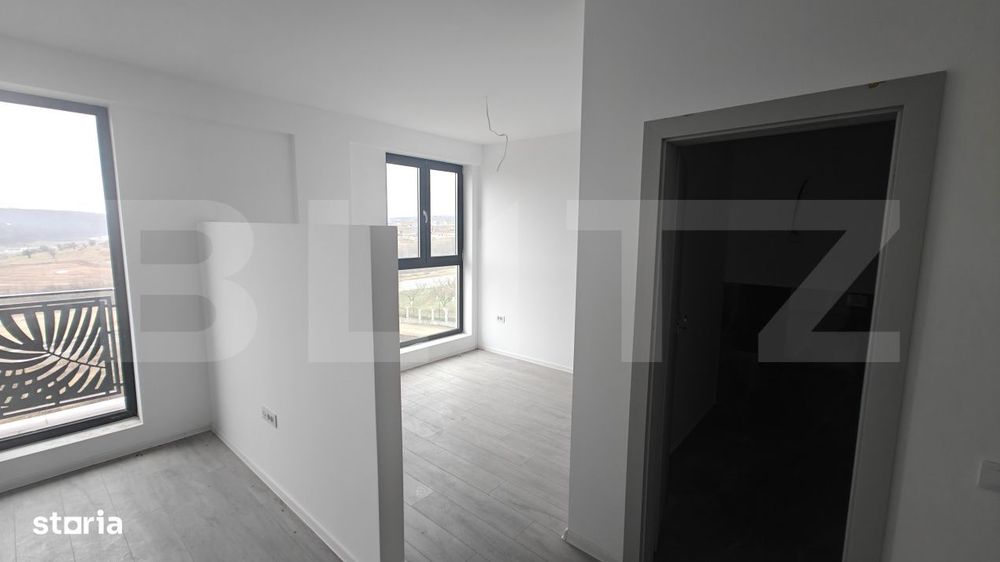 Apartament premium cu 1 dormitor | Etaj 4 | Vedere deschisa | Balcon