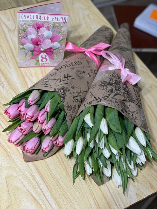 Тюльпаны предзаказ к 8 марта!