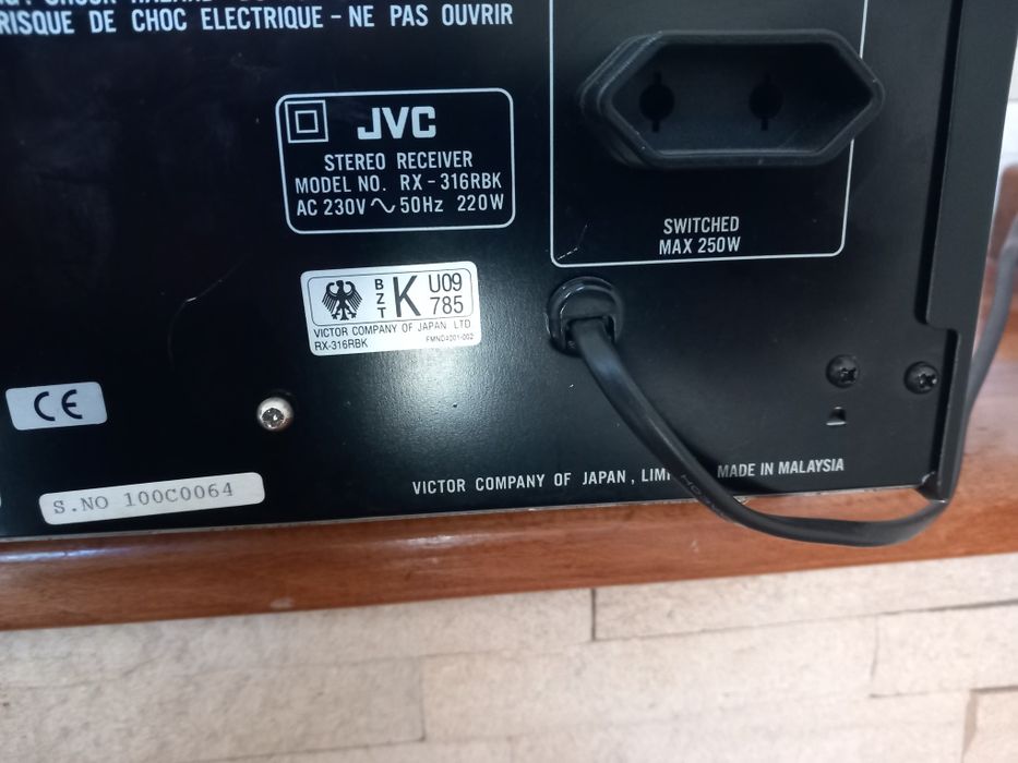 JVC RX-316 cu telecomanda