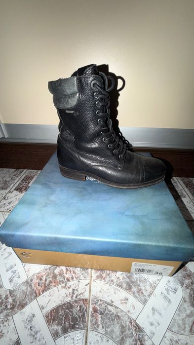 Боти от естествена кожа на Pépé Jeans