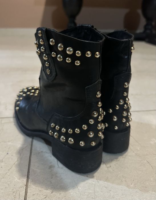 Боти естествена  кожа