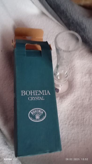 Vaza cristal Bohemia