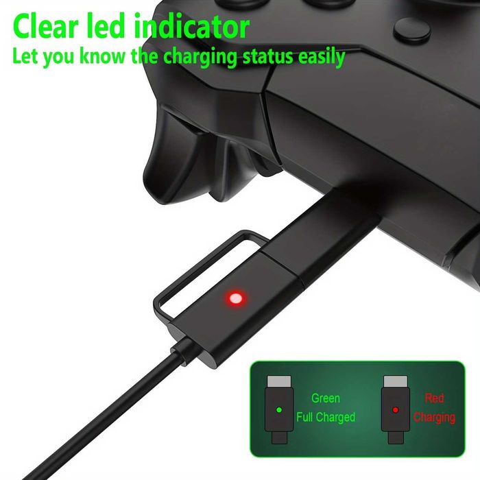 Батерия за Xbox One/X Series 1200mAh + кабел – Новa