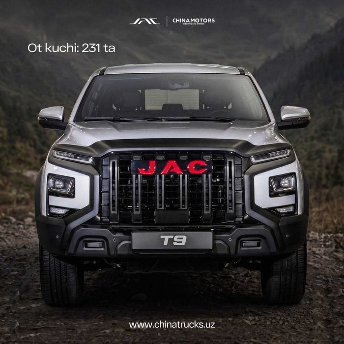 jac T9 pick up yo'l tanlamas