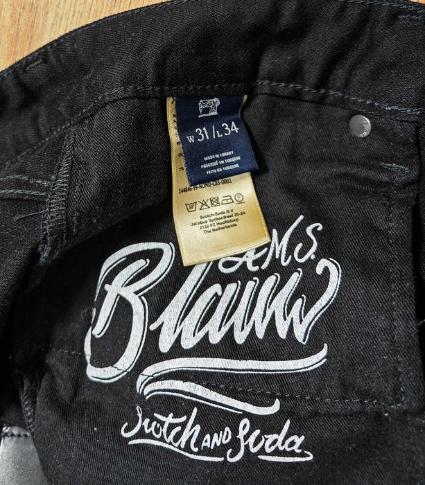 Scotch & Soda Оригинални мъжки черни дънки размер W31 L34