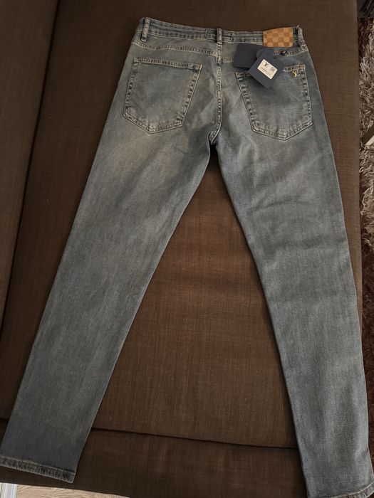 Louis Vuitton-Оригинални нови мъжки дънки М размер