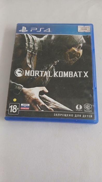 Продаю диск на пс4 mortal kombat x