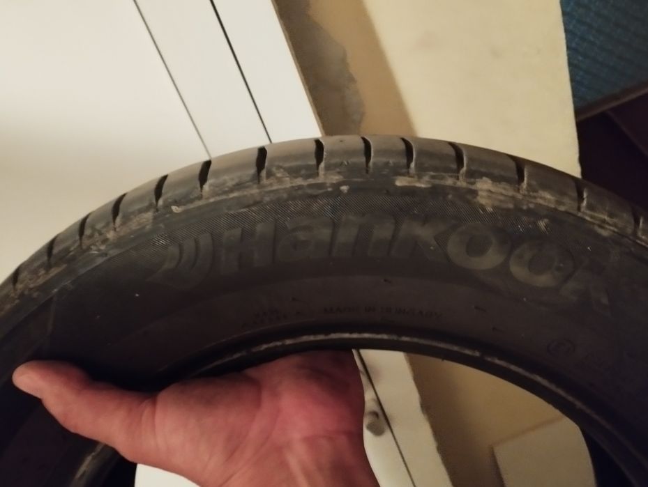 Продавам 4 броя лятни гумите Ханкок!