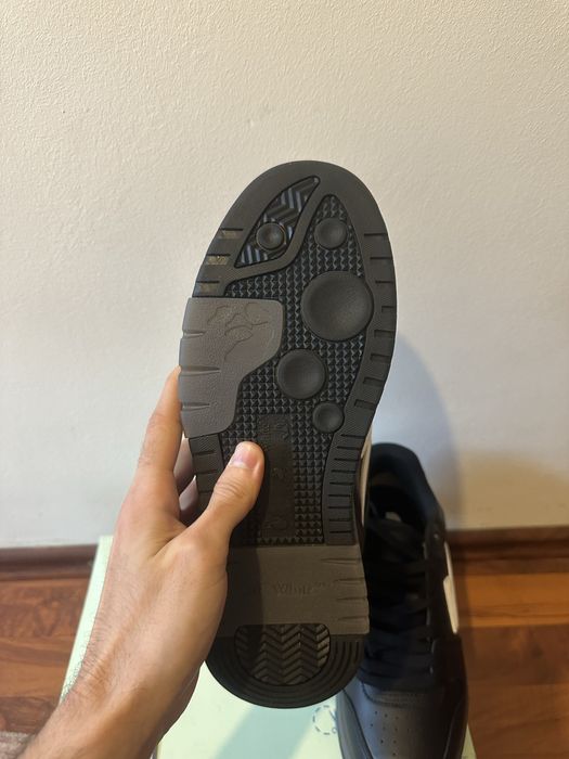 Off-White Out of Office “OOO” Low Tops Black White