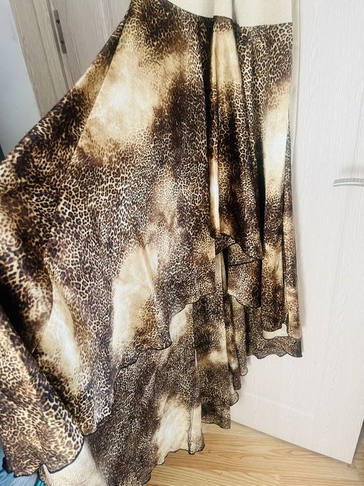 Дамска официална сатенена рокля