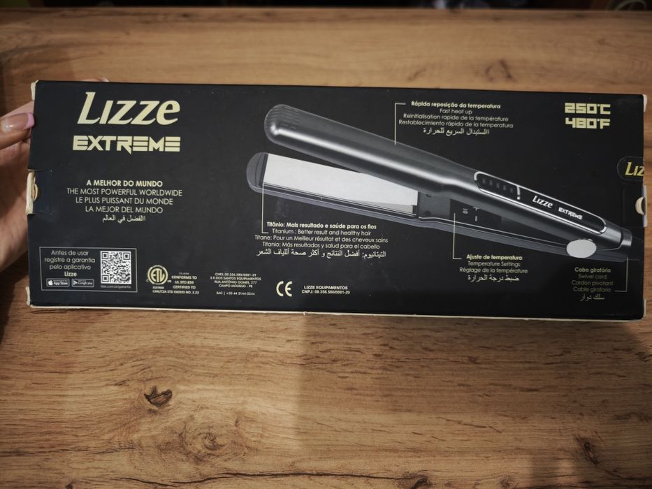 Професионална преса за коса Lizze Extreme, чисто нова