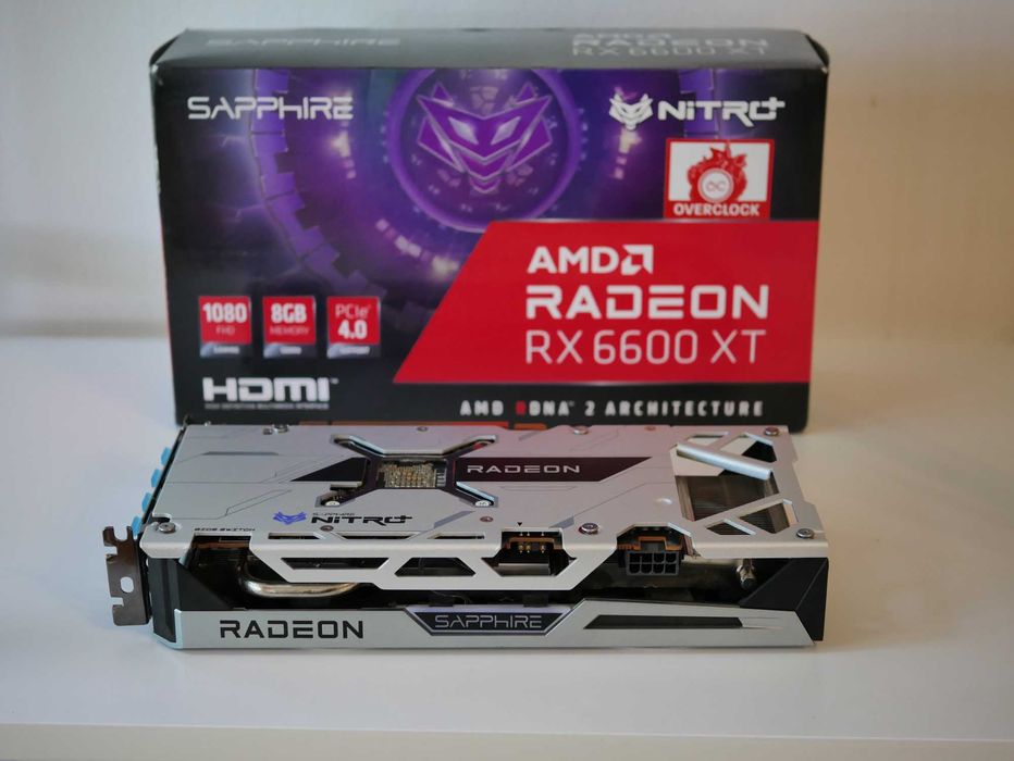 Sapphire Nitro+ AMD Radeon RX 6600 XT Overclocked 8GB GDDR6 128 bits